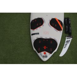 TAVOLA WINDSURF 135 RRD FIREMOVE E-TECH Y27 2024 USED foilbox + NOSE PROTECTOR