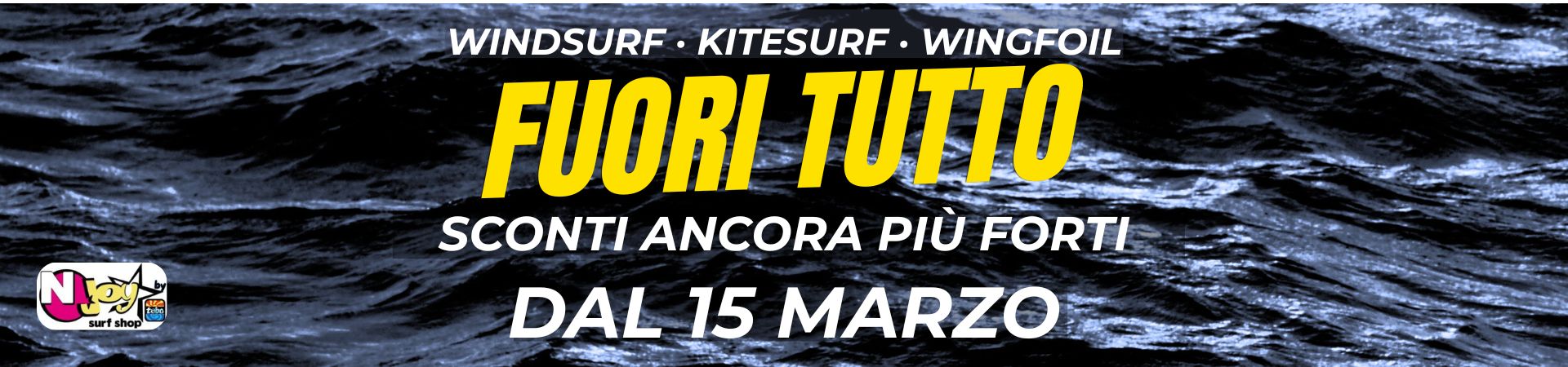 Svendita windsurf kitesurf wingfoil Njoy Surf Shop